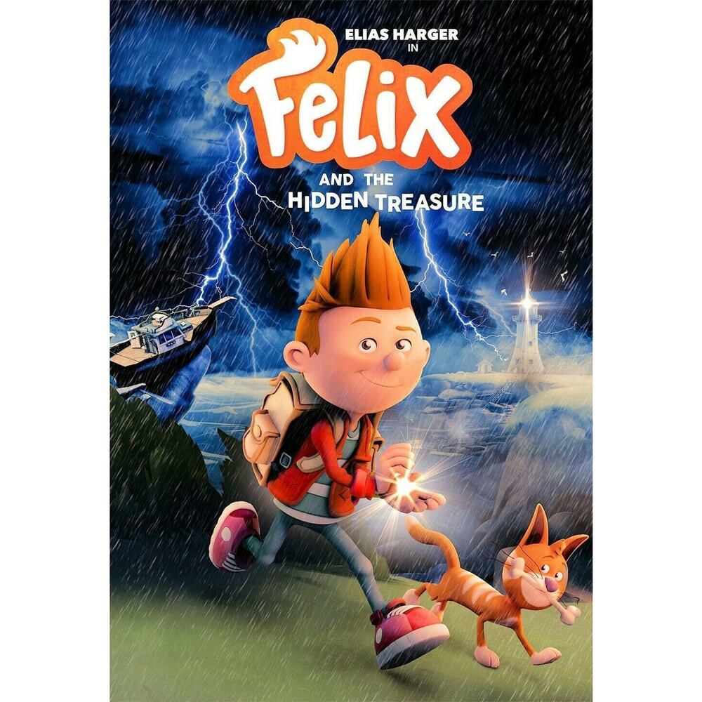 DVD Felix and the Hidden Treasure 2021, Widescreen NEW SEALED